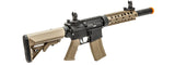 Lancer Tactical Gen 2 7" Nylon Polymer M4 Airsoft AEG w/ Mock Suppressor (Color: Black / Tan)