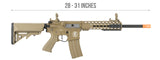 Lancer Tactical Airsoft Rifle Gun 370 - 395 FPS ProLine Series M4 Carbine 10" AEG - TAN