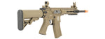 Lancer Tactical Airsoft Rifle Gun 370 - 395 FPS ProLine Series M4 Carbine 10" AEG - TAN