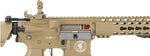 Lancer Tactical Airsoft Rifle Gun 370 - 395 FPS ProLine Series M4 Carbine 10" AEG - TAN