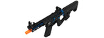 Lancer Tactical Airsoft Gun 330 - 350 FPS Enforcer NEEDLETAIL Skeleton AEG - BLACK + NAVY BLUE