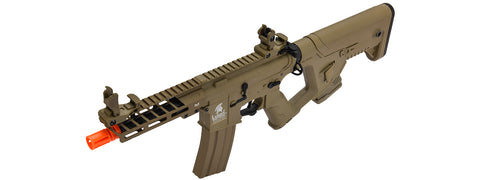 Lancer Tactical Airsoft Rifle Gun 330 - 350 FPS Enforcer Hybrid NEEDLETAIL AEG (TAN)