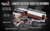 Lancer Tactical Low FPS Enforcer Needletail Skeleton M4 AEG Rifle with Alpha Stock (Color: White & Black)
