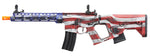 Lancer Tactical Enforcer BLACKBIRD AEG Rifle w/ Alpha Stock (Cerakote Color: Stars & Stripes)