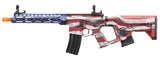 Lancer Tactical Enforcer BLACKBIRD AEG Rifle w/ Alpha Stock (Cerakote Color: Stars & Stripes)