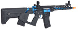 Lancer Tactical Airsoft Gun 370 - 395 FPS Enforcer BLACKBIRD Skeleton AEG - BLACK/BLUE
