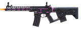 Lancer Tactical Enforcer Blackbird Skeleton AEG w/ Alpha Stock (Color: Black & Purple)