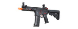 Lancer Tactical Gen 3 Hellion 7" M-LOK Airsoft AEG Rifle w/ Crane Stock (Color: Black & Red)