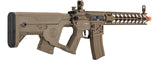 Lancer Tactical Airsoft Gun 370 - 395 FPS Enforcer NIGHT WING Skeleton AEG - TAN