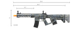 Lancer Tactical Proline Enforcer Battle Hawk 10" M4 Airsoft Rifle w/ Alpha Stock (Cerakote Color: Multicam Black)