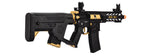 Lancer Tactical Airsoft Gun 370 - 395 FPS Enforcer BATTLE HAWK 7" Skeleton AEG w/ Alpha Stock - GOLD