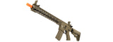 Lancer Tactical Airsoft Gun 370 - 395 FPS Enforcer BATTLE HAWK 14" AEG - TAN