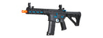 Lancer Tactical Gen 3 Archon 9" M-LOK M4 Airsoft Rifle w/ Delta Stock (Color: Black & Blue)