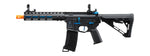 Lancer Tactical Gen 3 Archon 9" M-LOK M4 Airsoft Rifle w/ Delta Stock (Color: Black & Blue)