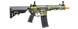 Lancer Tactical Viking 7" M-LOK Proline Series M4 Airsoft Rifle with Crane Stock (Color: Multi-Camo)