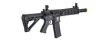 Lancer Tactical Blazer 10" M-LOK Proline Series M4 Airsoft Rifle with Delta Stock & Mock Suppressor (Color: Black)