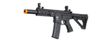 Lancer Tactical Blazer 7" M-LOK Proline Series M4 Airsoft Rifle w/ Delta Stock & Mock Suppressor (Color: Black)