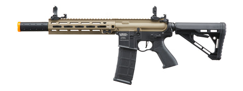 Lancer Tactical Blazer 10" M-LOK Proline Series M4 Airsoft Rifle with Delta Stock & Mock Suppressor