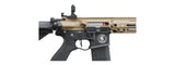 Lancer Tactical Blazer 7" M-LOK Proline Series M4 Airsoft Rifle with Delta Stock & Mock Suppressor