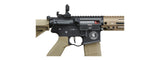 Lancer Tactical Blazer 10" M-LOK Proline Series M4 Airsoft Rifle with Delta Stock & Mock Suppressor