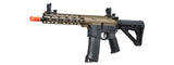 Lancer Tactical Gen 3 M-LOK 10" Airsoft M4 AEG with Delta Stock (Color: FDE Upper Receiver & Black Lower)