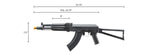 Lancer Tactical x Kalashnikov USA Licensed KR-104S Airsoft AEG Rifle with Triangle Stock (Color: Black)