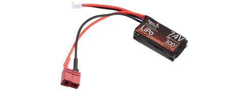 Lancer Tactical Airsoft 7.4V LiPo 300mAh Compact 25C Battery for HPA Airsoft Gun Accessories