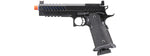 Lancer Tactical Knightshade Hi-Capa Gas Blowback Airsoft Pistol w/ Red Dot Mount (Color: Blue)