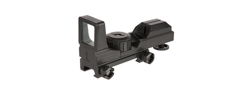 Uk Arms Airsoft Tactical Dummy Red Dot Sight - Black