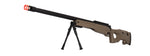 M1196T Bolt Action Airsoft Sniper Rifle W/ Folding Stock (TAN)