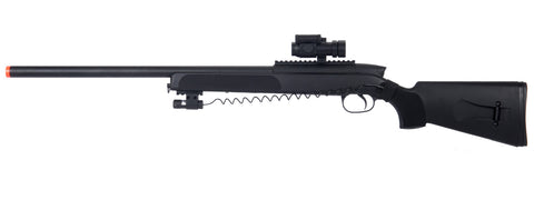 455 FPS DE Airsoft Metal M50P Master Sniper Rifle W/ Red Dot Scope