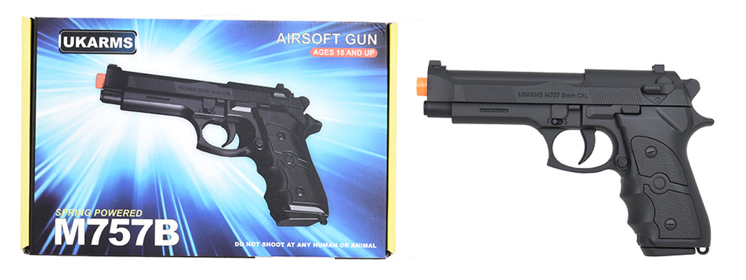 Ukarms G13G Metal Spring Pistol, Gold – Wholesale AirsoftGuns