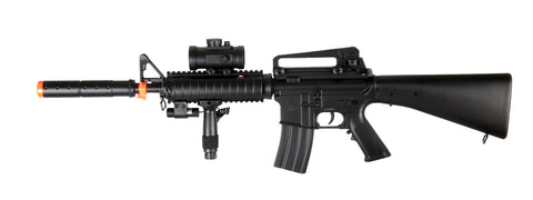 AEG Electric Airsoft Rifle Gun Electiric Semi / Auto Gun Laser Battery Scope BB's