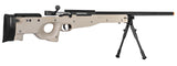 Well MB01TBIP L96 AWP Bolt Action Rifle w/Bipod (COLOR: TAN)