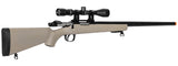 Well Mb03Ta Vsr-10 Bolt Action Rifle W/Scope (Color: Tan)
