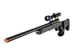 Well MB04BA Bolt Action Rifle w/Scope (COLOR: BLACK)