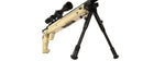 Wellfire SR22 Bolt Action Type 22 Sniper Rifle W/ Scope + Bipod - Tan