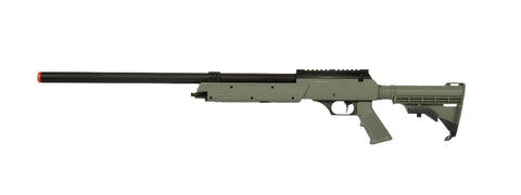 UK Arms Airsoft SR-2 Modular Bolt Action Sniper Rifle - OD Green