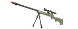 Wellfire Vsr-10 Spring Airsoft Sniper Rifle W/ Scope - Od Green