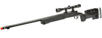 WellFire MB17BA Bolt Action Airsoft Sniper Rifle w/ Scope (Color: Black)