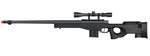 Well MB4402BA Bolt Action Rifle w/Fluted Barrel & Scope (COLOR: BLACK)