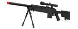 Well MB4406D Sniper Rifle W/ Folding Stock Bipod & Scope - Black