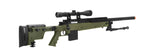 Well MB4406D Sniper Rifle W/ Folding Stock Bipod & Scope - OD