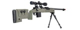 Wellfire Mb4416 M40A3 Bolt Action Sniper Rifle W/ Scope & Bipod (Od Green)