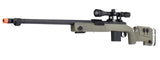 WellFire MB4417 M40A3 Bolt Action Airsoft Sniper Rifle w/ Scope (OD GREEN)