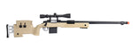 WellFire MB4417 M40A3 Bolt Action Airsoft Sniper Rifle w/ Scope (TAN)