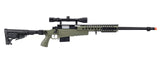 WellFire MB4418-1 Bolt Action Airsoft Sniper Rifle w/ Scope (OD GREEN)