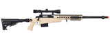 WellFire MB4418-1 Bolt Action Airsoft Sniper Rifle w/ Scope (TAN)