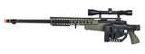 WellFire MB4418-2 Bolt Action Airsoft Sniper Rifle w/ Scope (OD GREEN)