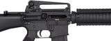 Mc6620 M16 Ris Lightweight Polymer Gbb Airsoft Rifle (Black)